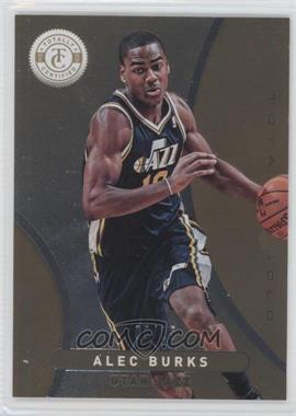 2012-13 Totally Certified - [Base] - Totally Gold #225 - Alec Burks /25