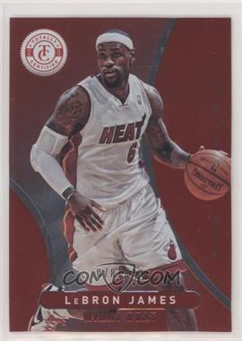 2012-13 Totally Certified - [Base] - Totally Red #113 - LeBron James /499