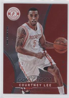 2012-13 Totally Certified - [Base] - Totally Red #127 - Courtney Lee /499