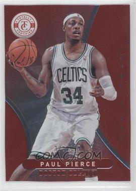 2012-13 Totally Certified - [Base] - Totally Red #164 - Paul Pierce /499