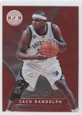 2012-13 Totally Certified - [Base] - Totally Red #167 - Zach Randolph /499