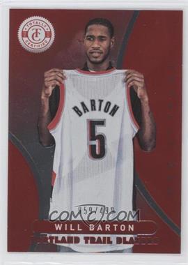 2012-13 Totally Certified - [Base] - Totally Red #24 - Will Barton /499