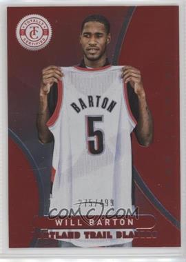 2012-13 Totally Certified - [Base] - Totally Red #24 - Will Barton /499