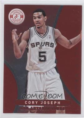 2012-13 Totally Certified - [Base] - Totally Red #255 - Cory Joseph /499
