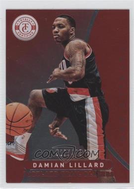 2012-13 Totally Certified - [Base] - Totally Red #70 - Damian Lillard /499