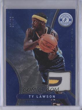 2012-13 Totally Certified - Memorabilia - Totally Blue Prime #84 - Ty Lawson /25