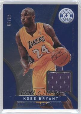 2012-13 Totally Certified - Memorabilia - Totally Blue #1 - Kobe Bryant /99