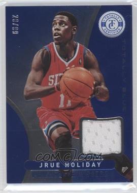 2012-13 Totally Certified - Memorabilia - Totally Blue #106 - Jrue Holiday /99