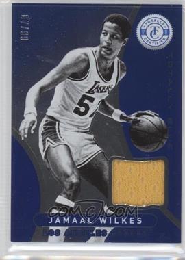 2012-13 Totally Certified - Memorabilia - Totally Blue #156 - Jamaal Wilkes /99