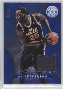 2012-13 Totally Certified - Memorabilia - Totally Blue #5 - Al Jefferson /99