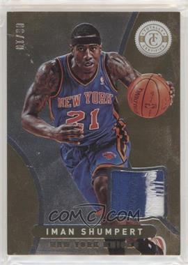 2012-13 Totally Certified - Memorabilia - Totally Gold Prime #122 - Iman Shumpert /10