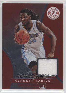 2012-13 Totally Certified - Memorabilia - Totally Red #161 - Kenneth Faried [EX to NM]