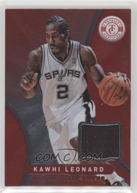 2012-13 Totally Certified - Memorabilia - Totally Red #29 - Kawhi Leonard