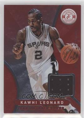 2012-13 Totally Certified - Memorabilia - Totally Red #29 - Kawhi Leonard