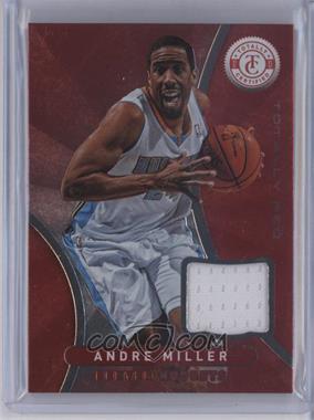 2012-13 Totally Certified - Memorabilia - Totally Red #7 - Andre Miller