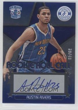 2012-13 Totally Certified - Rookie Roll Call - Blue #19 - Austin Rivers /49