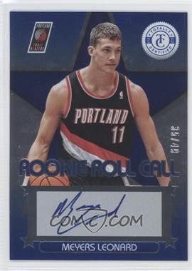 2012-13 Totally Certified - Rookie Roll Call - Blue #24 - Meyers Leonard /49