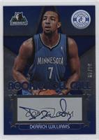 Derrick Williams #/49