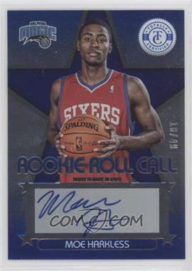 2012-13 Totally Certified - Rookie Roll Call - Blue #35 - Moe Harkless /49