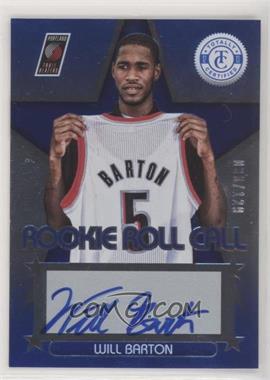 2012-13 Totally Certified - Rookie Roll Call - Blue #83 - Will Barton /129