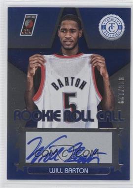 2012-13 Totally Certified - Rookie Roll Call - Blue #83 - Will Barton /129