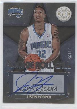 2012-13 Totally Certified - Rookie Roll Call - Gold #100 - Justin Harper /25