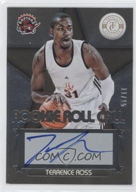 2012-13 Totally Certified - Rookie Roll Call - Gold #39 - Terrence Ross /15