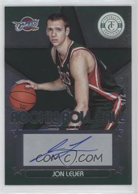 2012-13 Totally Certified - Rookie Roll Call - Green #49 - Jon Leuer /5