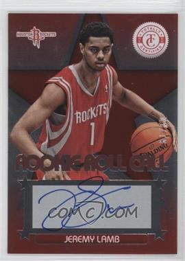2012-13 Totally Certified - Rookie Roll Call - Red #12 - Jeremy Lamb /79