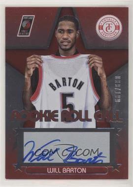 2012-13 Totally Certified - Rookie Roll Call - Red #83 - Will Barton /199