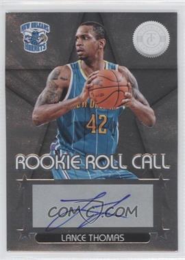 2012-13 Totally Certified - Rookie Roll Call - Silver #20 - Lance Thomas