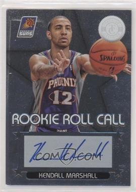 2012-13 Totally Certified - Rookie Roll Call - Silver #28 - Kendall Marshall