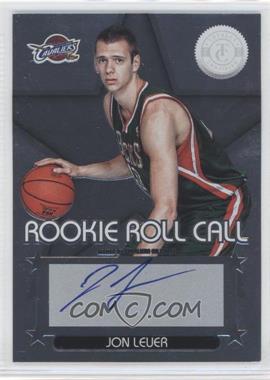 2012-13 Totally Certified - Rookie Roll Call - Silver #49 - Jon Leuer
