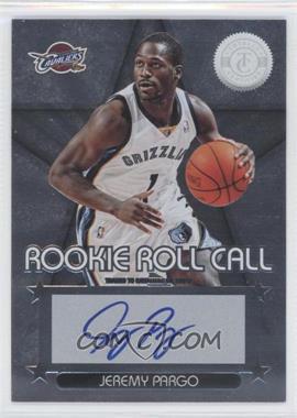 2012-13 Totally Certified - Rookie Roll Call - Silver #89 - Jeremy Pargo