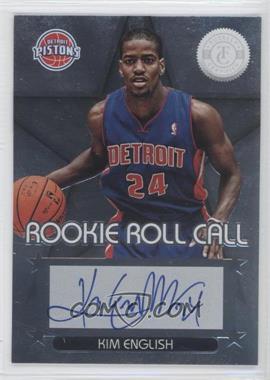 2012-13 Totally Certified - Rookie Roll Call - Silver #90 - Kim English