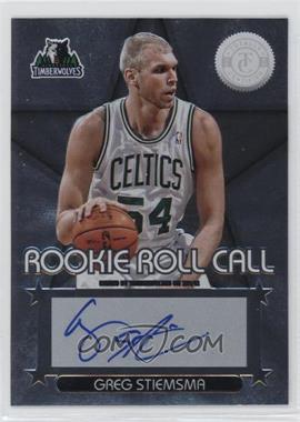 2012-13 Totally Certified - Rookie Roll Call - Silver #98 - Greg Stiemsma