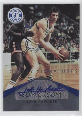 2012-13 Totally Certified - Signatures - Totally Blue #94 - John Havlicek /15