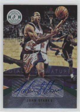 2012-13 Totally Certified - Signatures - Totally Green #92 - John Starks /5