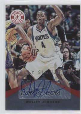 2012-13 Totally Certified - Signatures - Totally Red #57 - Wesley Johnson /25