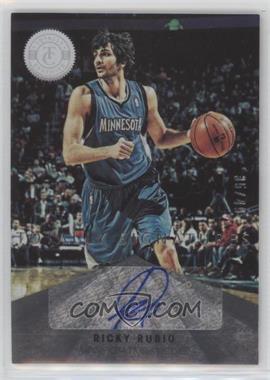 2012-13 Totally Certified - Signatures - Totally Silver #10 - Ricky Rubio /49