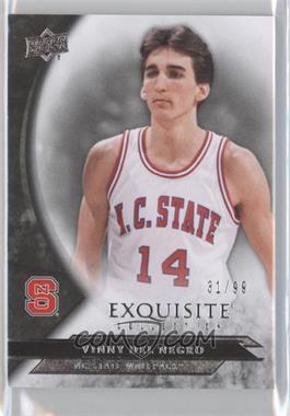 2012-13 Upper Deck Exquisite Collection - [Base] #46 - Vinny Del Negro /99