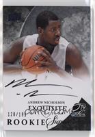 Exquisite Rookie Signatures - Andrew Nicholson #/199