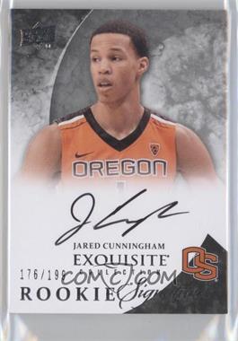 2012-13 Upper Deck Exquisite Collection - [Base] #68 - Exquisite Rookie Signatures - Jared Cunningham /199