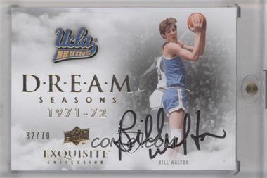 2012-13 Upper Deck Exquisite Collection - Dream Seasons #DS-BW - Bill Walton /70