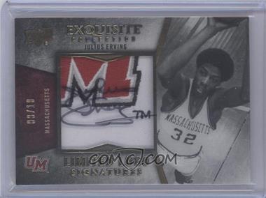 2012-13 Upper Deck Exquisite Collection - Limited Logo Signatures #LL-JE - Julius Erving /10