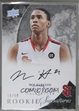 2012-13 Upper Deck Exquisite Collection - Rookie Signatures - Silver Spectrum #64 - Moe Harkless /50 [Noted]