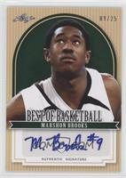 MarShon Brooks #/25