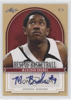 MarShon Brooks #/5