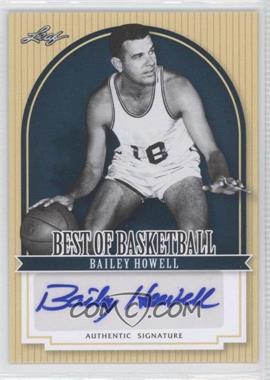 2012 Leaf Best of Basketball - [Base] #BH1 - Bailey Howell