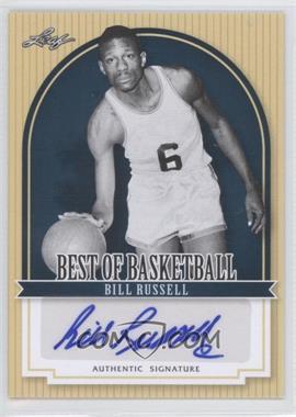 2012 Leaf Best of Basketball - [Base] #BR1 - Bill Russell